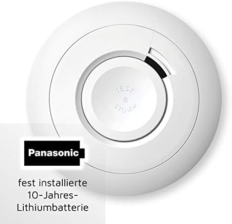 Ei Electronics Ei650RF Funkrauchmelder, Set aus funkvernetzbarem Rauchwarnmelder und Funkmodul, Testsieger Stiftung Warentest mit Batterie für 10 Jahre, weiß - Image 4