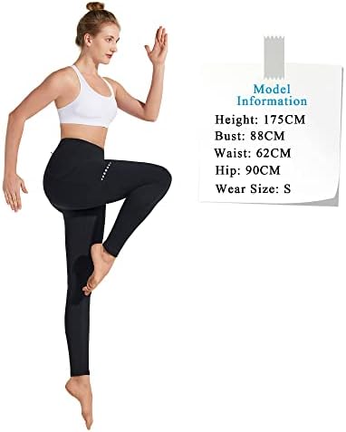 BAYGE Damen Sport Leggings Winter Hohe Taille Fleece Gefüttert Wasserdicht Blickdicht Bauchkontrolle Slim Fit Yogahose Sporthose Sweathose Fitnesshose mit Taschen - Image 5