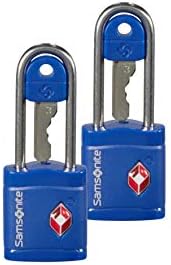 Samsonite Global Travel Accessories - TSA Schloss mit Schlüssel (2x), 6 cm, Blau (Midnight Blue) - Image 2