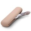 FERYES Make up Pinsel Aufbewahrung, Magnetischer Anti Herausfallen Pinselaufbewahrungen Make up Halter Travel Essentials Organizer Werkzeug-Khaki