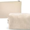 XNIVUIS 2 Pcs Kosmetiktasche, Reise Kulturtasche, Travel Cosmetic Organizer, Make Up Schminktasche, Organizer Multifunktionaler Reisen Kulturtasche für Mädchen, Portable Reisekosmetiktaschen