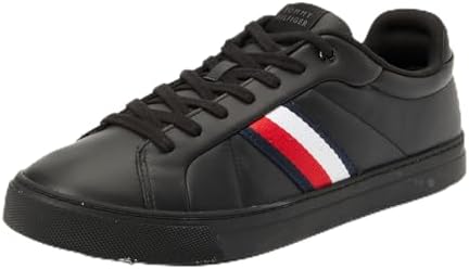 Tommy Hilfiger Herren Sneaker Icon Court Stripes Low Top