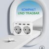 LENCENT Reiseadapter USA Deutschland Stecker, Typ B Steckdose, Reisestecker mit 1 USB-C&3 USB-A Ports, Doppelte EU Schuko auf USA für American, Mexiko, Kanada, Thailand, Costa Rica Steckdosen - Image 6