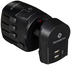 Samsonite Travel Accessories - World Adaptor Pro 3-P+USB, Schwarz (Black) - Image 2