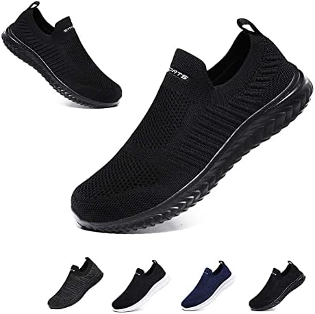 Slip On Sneakers Herren Damen Nurse Schuhe Walkingschuhe Outdoor Turnschuhe Sportschuhe Gym Bequem Leichte Schuhe Atmungsaktiv Freizeitschuhe Memory Foam Fitness Sporthalle