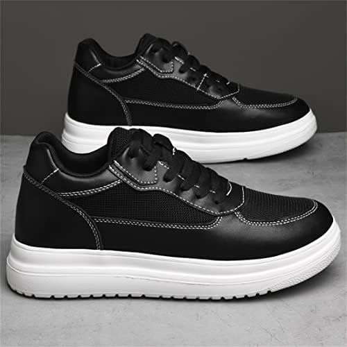 VIBLiSS Herren Aufzug Schuhe, Unsichtbare Höhe Erhöhung Schuhe Leder Atmungsaktive Casual Walking Schuhe - Image 2