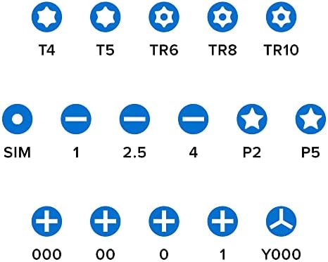 iFixit Essential Electronics Toolkit, Starter-Set mit 16 Präzisions-Bits (4 mm), Schraubendreher & Öffnungswerkzeugen zum Reparieren von Elektronik - Image 5