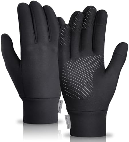 GXCROR Handschuhe Herren Damen Warme Touchscreen Handschuhe Laufhandschuhe Fahrradhandschuhe Winterhandschuhe Sporthandschuhe Radhandschuhe Winter für Outdoor Sport