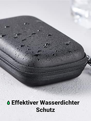 UGREEN Festplatten Tasche 2.5 Zoll Case Externe Wasserdicht Eva Universal Powerbank Tasche Kabel Tasche Organizer kompatibel mit WD Elements, My Passport, Seagate, SanDisk, HDD, SSD - Image 5