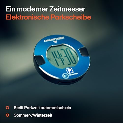 OOONO P-DISC NO1 - Elektronische Parkscheibe mit Zulassung fürs Auto - Automatische Digitale Parkscheibe Elektrisch mit Zulassung vom KBA nach StVO - Elektrische Parkuhr Auto zugelassen - Image 2