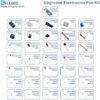 ELEGOO Überarbeitetes Elektronik Lernset Spaßset Stromversorgungsmodul Jumperkabel Potentiometer Breadboard Komponente Sortiment für Arduino - Image 2