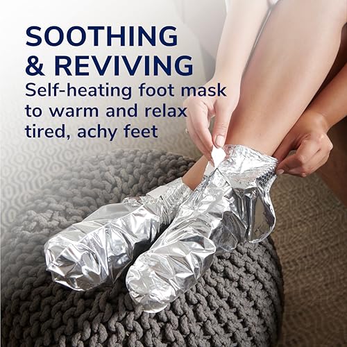 Dr. Scholl's® Tired, Achy Feet Soothing & Reviving Fußmaske, 3 Paar, wärmende Schuhe - Image 2