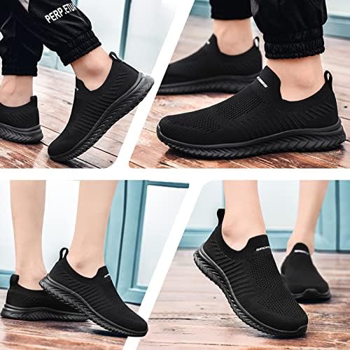 Slip On Sneakers Herren Damen Nurse Schuhe Walkingschuhe Outdoor Turnschuhe Sportschuhe Gym Bequem Leichte Schuhe Atmungsaktiv Freizeitschuhe Memory Foam Fitness Sporthalle - Image 7