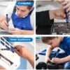 STREBITO Elektronik-Präzisionsschraubendreher-Sets 142-teilig mit 120 Bits Magnetisches Reparaturwerkzeug-Set für iPhone, MacBook, Computer, Laptop, PC, Tablet, PS4,Spielkonsole - Image 8