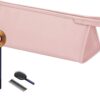 Hair Care Accessories Bag, Waterproof Travel Storage Bag, 11.81x6.3in Large Capacity Organizer and Stylish, Pink Hair Care Essentials for Mom, Girlfriend, Travel Use, Einzelne Attribute,