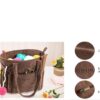 Fruusv Corduroy Tote Bag | Large Crochet Accessories Bag for Knitting and Crochet Supplies | Spacious Tote with Yarn Holder for Women’s Work, Travel, and Everyday Use Knitting & Crochet Supplies Bag - Image 7