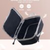 Meowoo Kompression Packing Cubes Koffer Organizer Verpackungswürfel Packwürfel Gepäck Aufbewahrung Taschen (Schwarz 4stk) - Image 5