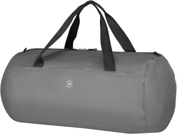 VICTORINOX Travel Accessories Edge Packable Duffel, Weekender Reisetasche, Damen/Herren, 27 x 53 x 27 cm, 30 l, Grau