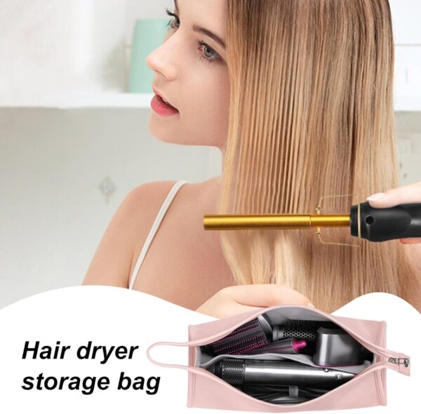 Women's Travel Bag, Storage Bag, Waterproof Storage for Hair Care, Large Hair Accessories Bag, Travel Bag for, Hair Care Travel Case, Girlfriend Hair Care Bag, Mom Hair Care Bag - Image 8