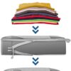 SINZUX Grau Koffer Organizer Set, 6 Teilige Compression Packing Cubes, Kofferorganizer, Travel Organizer, Reise Organizer Set, Kompression Packwürfel Set für Koffer Rucksack Handgepäck - Image 4