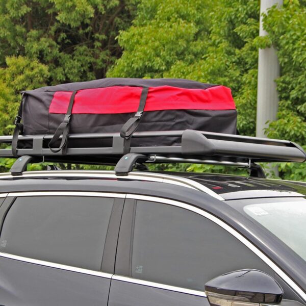 Cargo Box, Waterproof Roof Bag, Foldable Car Topper Luggage Carrier, Travel Accessories for Cars, SUV Roof Luggage Carrier, Waterproof Roof Bag for Winter Snow, Rain - Image 5