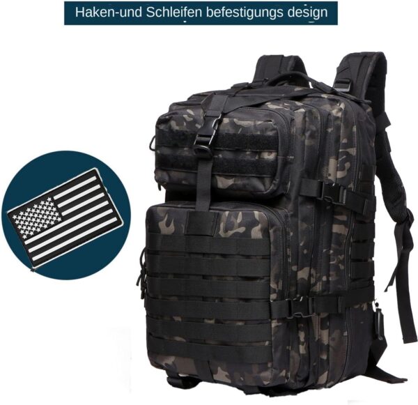 GUJOIN 50L Strapazierfähiger Nylon Wasserdichter Angeln Jagdrucksack Outdoor Militär Rucksäcke Taktische Sport Camping Wandertaschen - Image 7