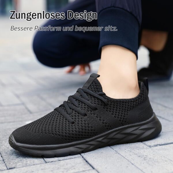 AZSDXS Leicht Turnschuhe Sportschuhe Damen Sneaker Atmungsaktive Hallenschuhe Sommer Schuhe Laufschuhe Outdoor für Fitness Tennis Jogging Bequem Straßenlaufschuhe - Image 7