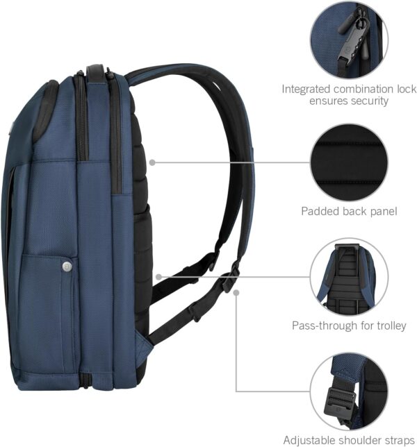 Victorinox Altmont Professional Deluxe Travel Laptop-Rucksack, Backpack mit Laptopfach, Damen/Herren, 26 x 30 x 46 cm, 25 l, Abschließbar - Image 5