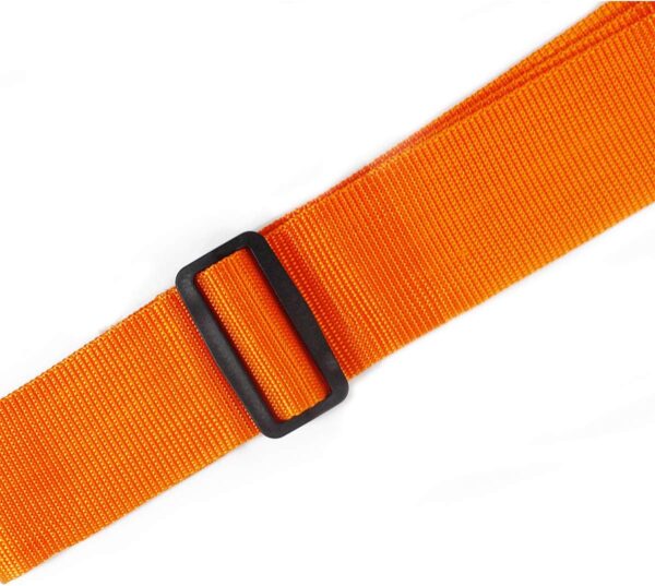 Gepäckgurt Einstellbare 2 Stück Koffergurt Kreuz Set Kofferband Travel Accessories Gepäckband Stabil Gepäckgurte zum Reisen und Kennzeichnen von Gepäck Orange - Image 5