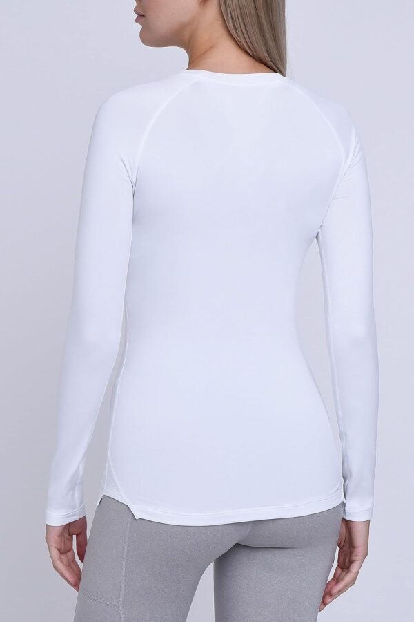 TCA Thermounterwäsche Damen Extra Warm - Thermo Unterwäsche für Sport - Thermoshirt Funktionsshirt Langarm - Kompressions Laufoberteil - Image 2