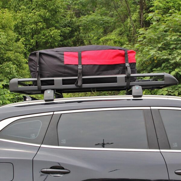 Car Top Carrier, Waterproof Roof Bag, Roof Rack Luggage Box, Travel Accessories Car Topper, Luggage Roof Carrier for Cars, Outdoor Travel Car Topper, Car Roof Luggage Storage, Water-Resistant Car Top - Image 5