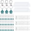 Nuyhgtr Travel Turtle Keychain Set, Sea Turtle Key Pendants, Turtle Keyring Accessories, Positive Turtle Pendant, Keychain with Card, Turtle Keychain for Kids, Turtle Keyring for Adults