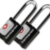 Samsonite Travel Sentry Schlüsselschlösser, Schwarz, 2 Stück, Schwarz, 2 Pack, Travel Sentry Schlüsselschlösser, 2 Stück