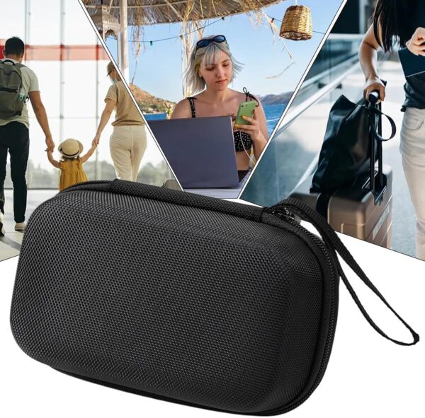 Cable Organizer Bag, Cable Bag Travel, Travel Cable Organizer Case, Waterproof Electronics Carry Case, 6.3x3.94x2.36 Inches Compact Cable Organizer for Electronic Accessories & Cables or Chargers - Image 6