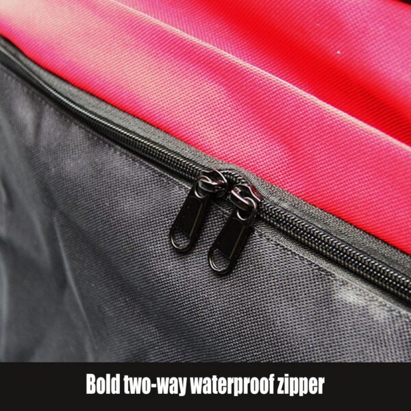 Car Top Carrier, Waterproof Roof Bag, Roof Rack Luggage Box, Travel Accessories Car Topper, Luggage Roof Carrier for Cars, Outdoor Travel Car Topper, Car Roof Luggage Storage, Water-Resistant Car Top - Image 9